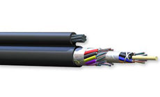 Corning 12 to 216 Fiber Single and Multimode Altos Figure-8 Loose Tube Gel-Filled Armored Cable