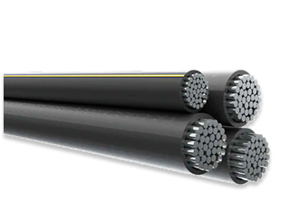 Quadruplex Aluminum Conductor Underground Direct Burial 1350 Series 600V URD