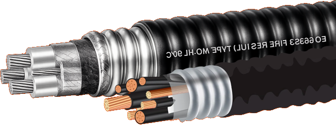 Metal Clad and Interlocked Armor Cable