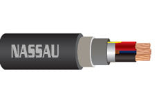 Prysmian and Draka Cable Low Voltage Airguard 3/C and 4/C harsh environments heavy industrial offshore 600 Volt Power Cable