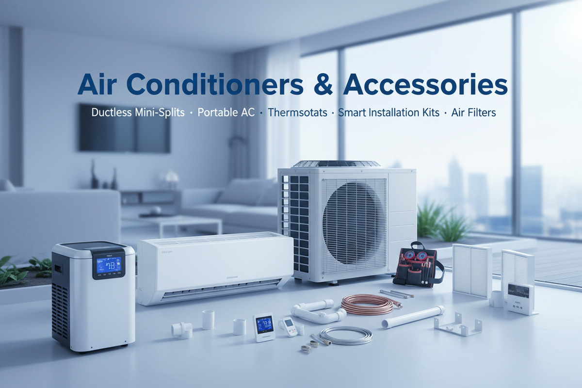 Air Conditioners & Accessories - Banner