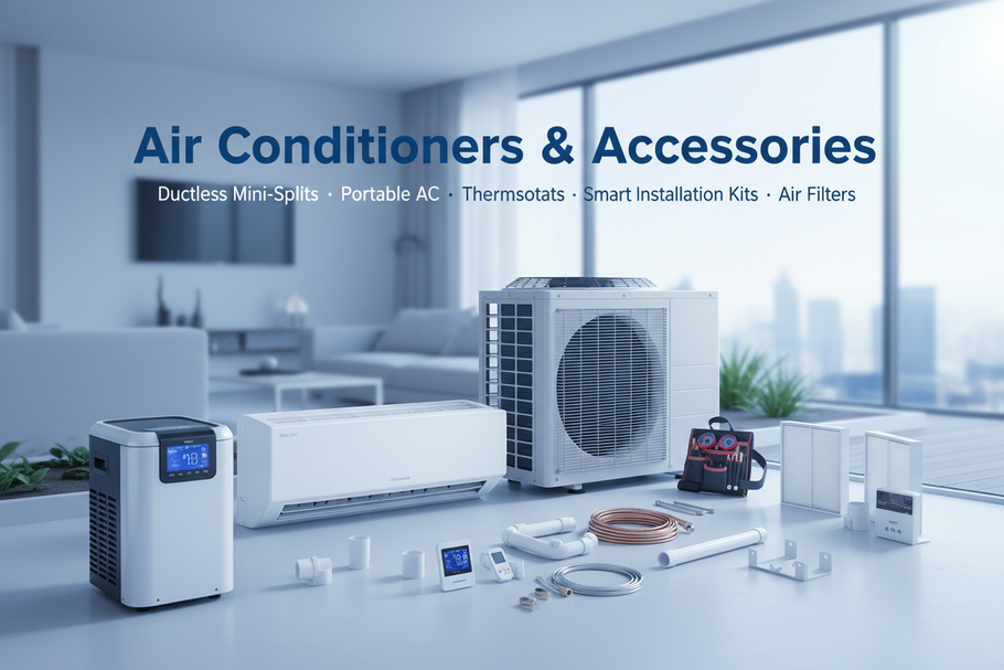Air Conditioners & Accessories - Banner