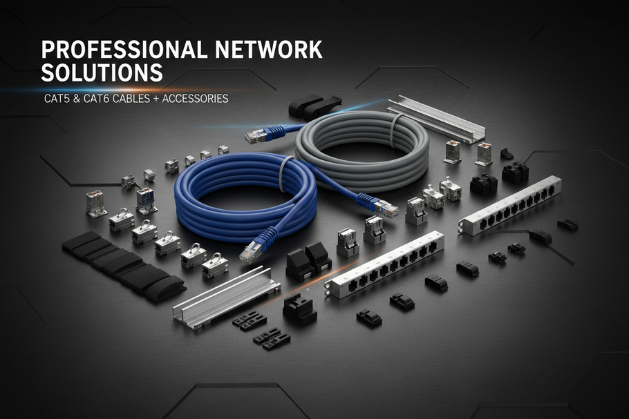 Cat5 & Cat6 Networking Products & Accessories