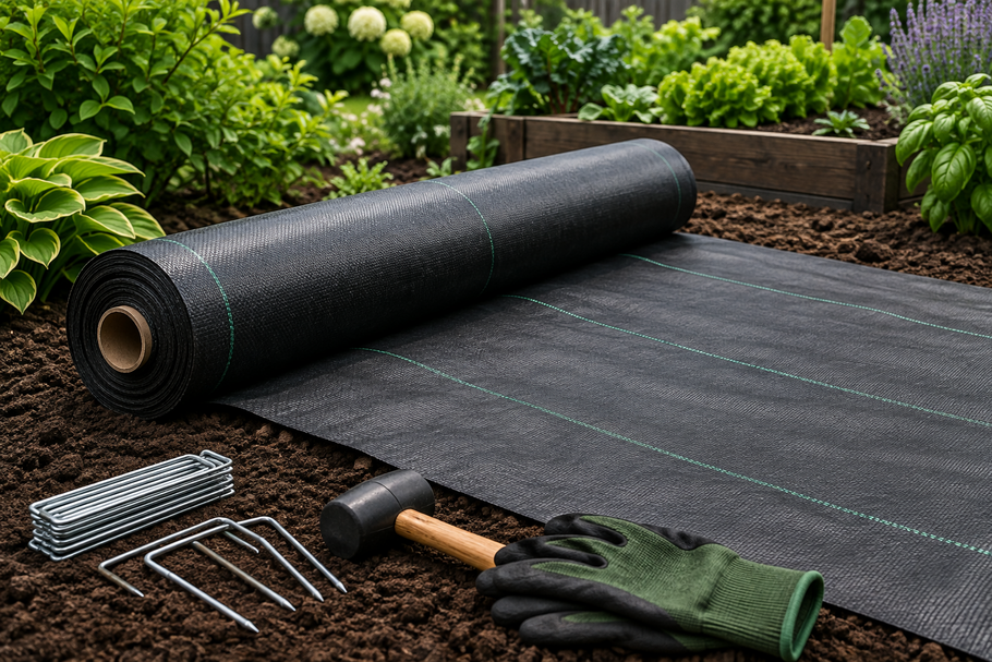Long-Lasting Premium Weed Barrier Fabric & Accessories