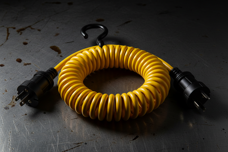 Retractable Coiled Cord Cables