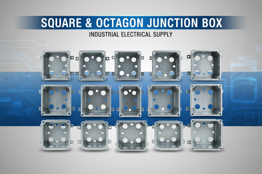 Square & Octagon Junction Box - Banner