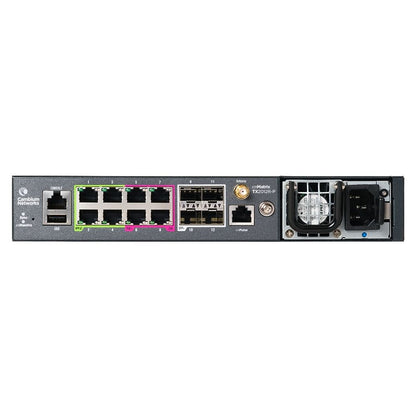 MXTX2012GXPA11 - 12-Port Gigabit PoE Switch with Intelligent Network Management