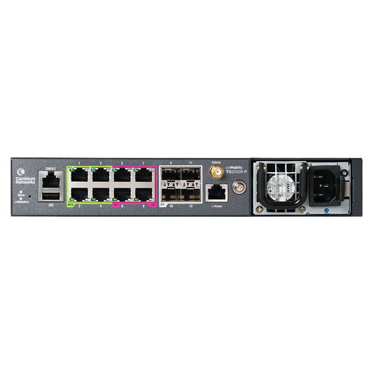 MXTX2012GXPA11 - 12-Port Gigabit PoE Switch with Intelligent Network Management