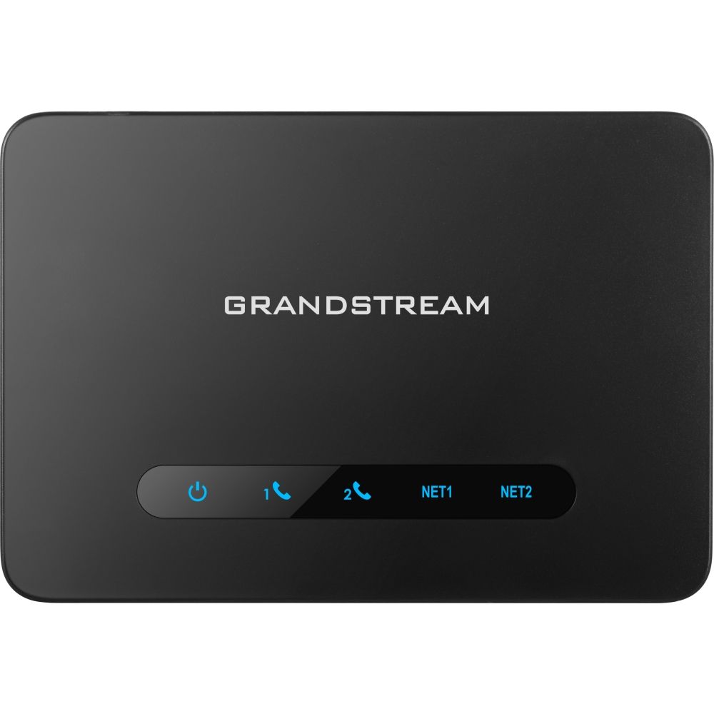 HT812V2 - 2-Port Analog Telephone Adapter with Gigabit NAT Router