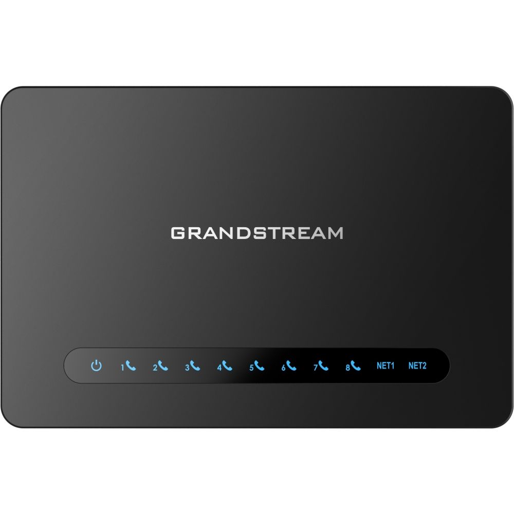 HT818V2 - 8-Port VoIP Gateway with Gigabit NAT Router and Security Features