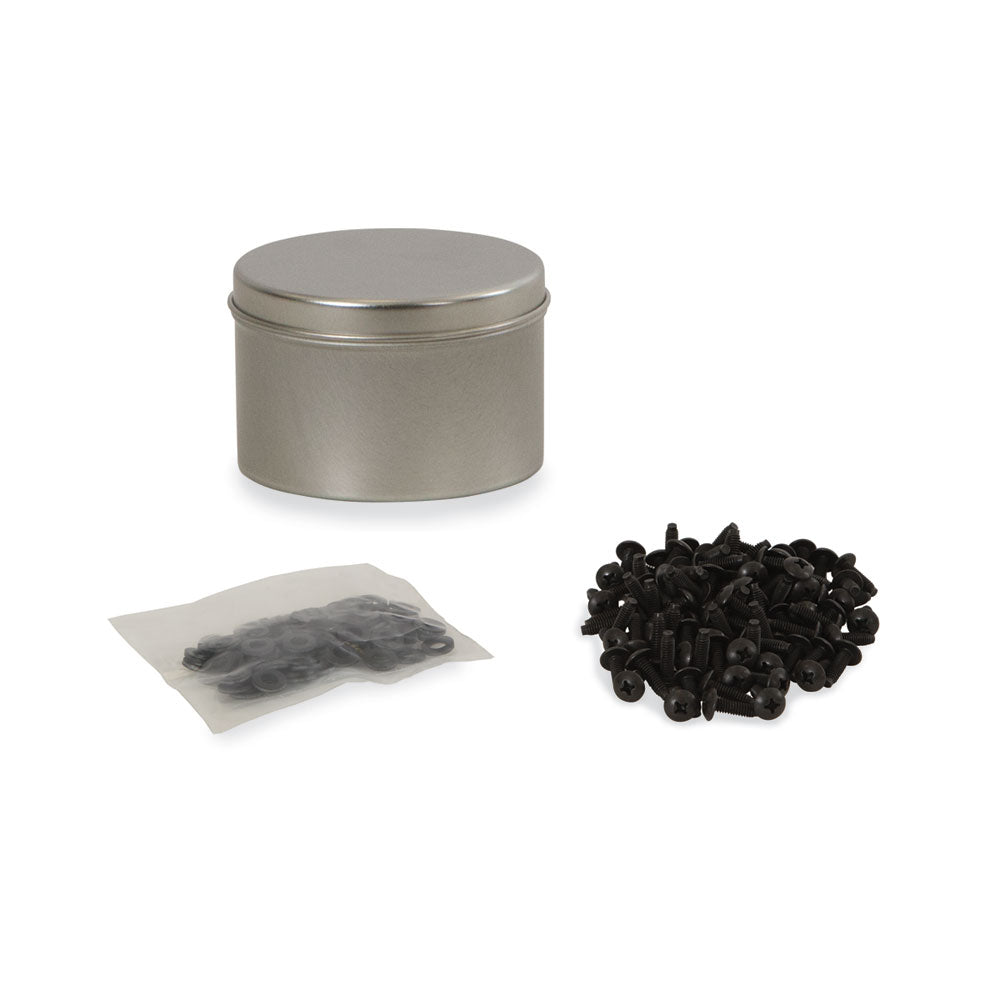 0100-1-012-03 12-24 Rack Screws w/ Washers - 100 Pack