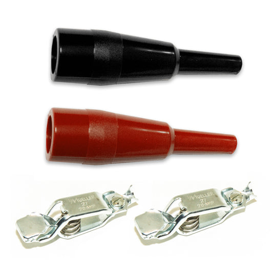 010003 - Steel Clips and PVC Insulators Kit for Versatile Use  (Pack of 26)