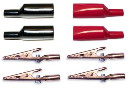 010012 - Copper Clip Set with Insulators and Versatile Connection Options  (Pack of 17)