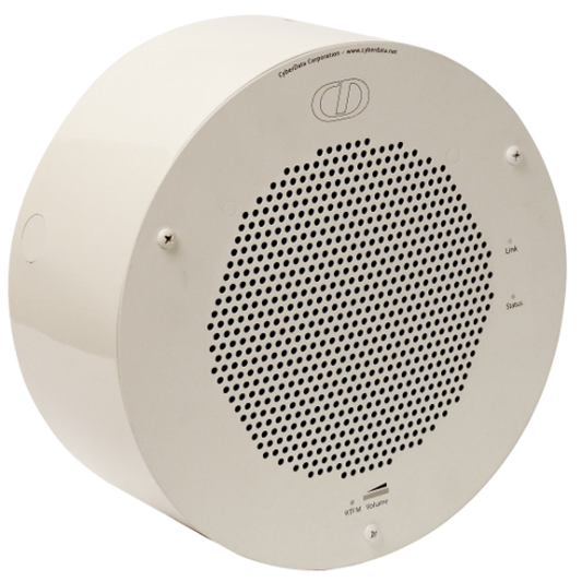 11039 - CyberData Steel Conduit Speaker Mount for VoIP Ceiling Speaker