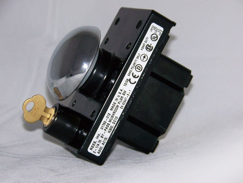 01760-012 2.25 inch Push Button with Key Lock