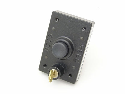 01920-001 1.00 inch Push Button with Key Lock