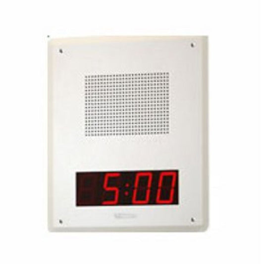 VIP-429A-D - Flush Mount IP Speaker with Digital Clock & TalkBack Feature
