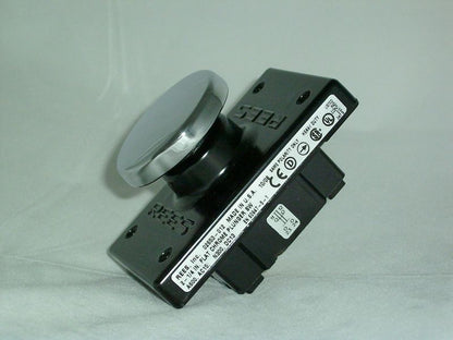 02653-012 Flat Chrome Plunger Push Button Switches