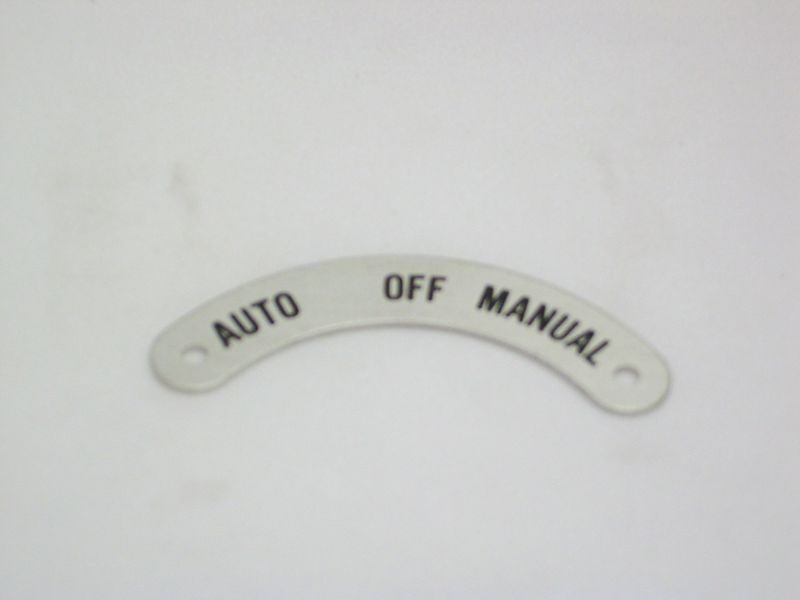 09005-052 AUTO OFF MAN