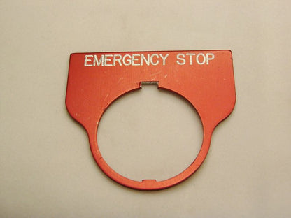 09016-004 EMERGENCY STOP