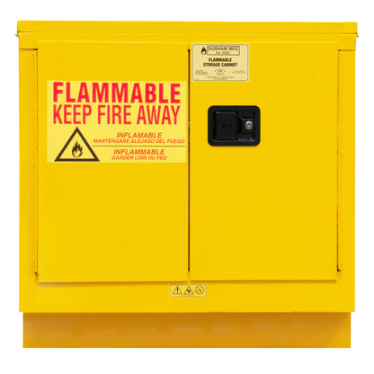 Flammable Storage 22 Gallon Under Counter Manual