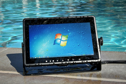 1029GNH 10.1" IP67 Waterproof Sunlight Readable Optically Bonded Capacitive Touchscreen LCD Monitor