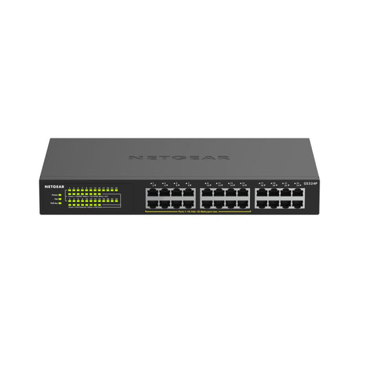 GS324P-100NAS - 24-Port PoE+ Gigabit Switch for Easy Network Expansion