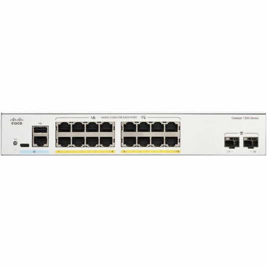 C1300-16FP-2G - 16-Port Gigabit PoE Switch for Enhanced Network Management