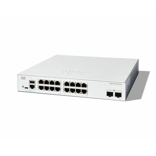 C1200-16T-2G - 16-Port Layer 3 Gigabit Ethernet Switch for Network Management