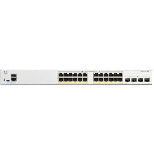 C1200-24P-4G - 24-Port PoE Layer 3 Gigabit Ethernet Switch for Networks