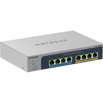 MS108TUP-100NAS - 8-Port PoE++ Multi-Gigabit Switch for Advanced Networking