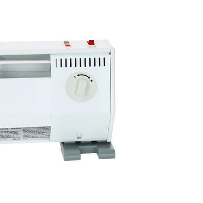 5 ft 120V 750-1500W Portable 2-Stage Residential Electric Heater