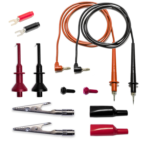 110003 - Complete Testing Kit with Leads, Clips, and Insulators  (Pack of 6)