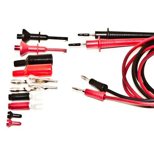 110005 - Test Lead Kit with Insulators, Clips, and Fork Connectors  (Pack of 6)