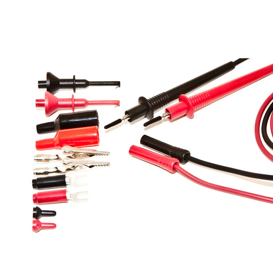 110006 - Versatile Testing Kit with Leads, Clips, and Insulators  (Pack of 6)