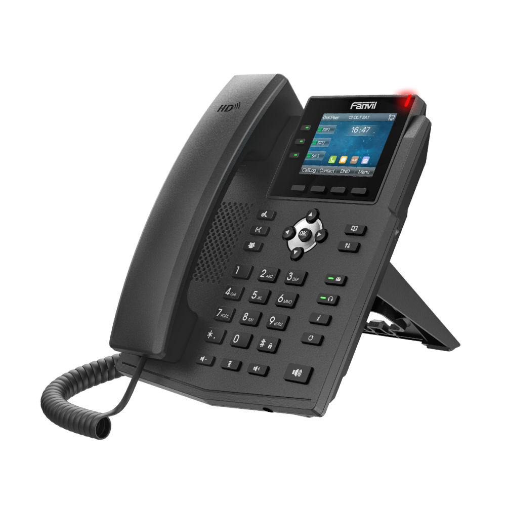 X3U-PRO - 2.8" Color VoIP Phone with 6 SIP Lines and HD Audio