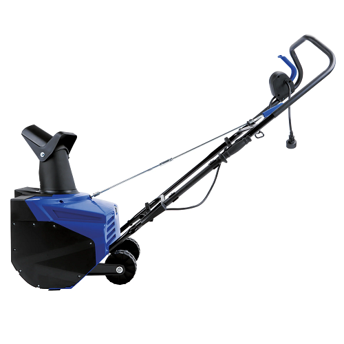 18 Inch 15A Electric Walk-Behind Single-Stage Snow Blower with Headlight