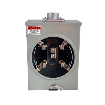 1-Gang 125A 600V Single-Phase Meter Socket 1004931BCH