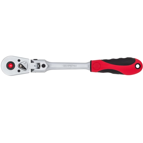 60120 - 180° Lockable Ratchet Head with Durable Handle and Reversible Function