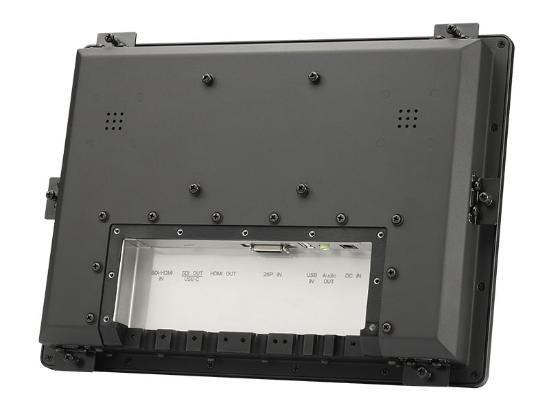 1219GNC 12.1" IP67 Rugged Sunlight Readable Optical Bonded Capacitive Touchscreen LCD Display Monitor with USB-C, HDMI, DVI, VGA & AV Inputs