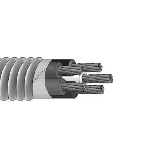 Service Wire Feeder 1 AWG 4 Conductor MC XHHW-2 600 Volt Copper Wire MC1/4