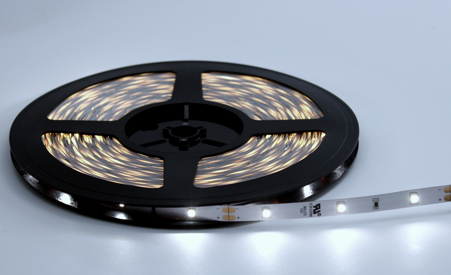 12VDC Normal Bright Flexible LED Strip – 12 Meter Reel (White)