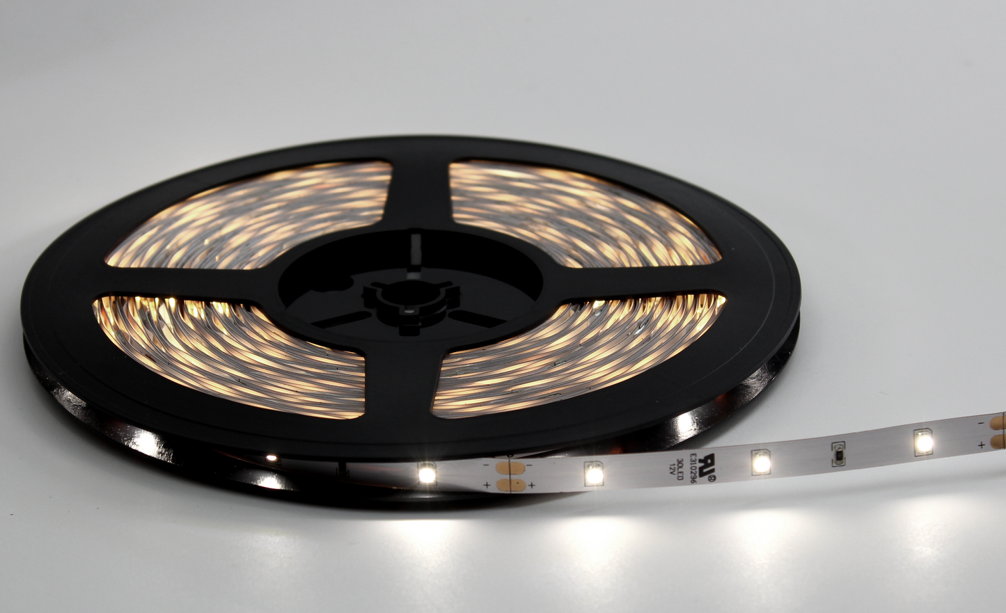 12VDC Normal Bright Flexible LED Strip – 12 Meter Reel (White)