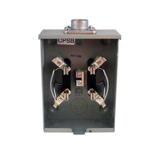 1-Gang 125A 600V Single-Phase Meter Socket 1004931BCH