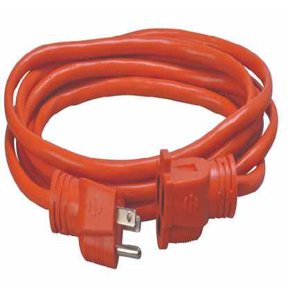10"Ft 16/3 SJTW Orange Standard Outdoor Extension Cord Cable 2304SW8803 (Pack Of 24)