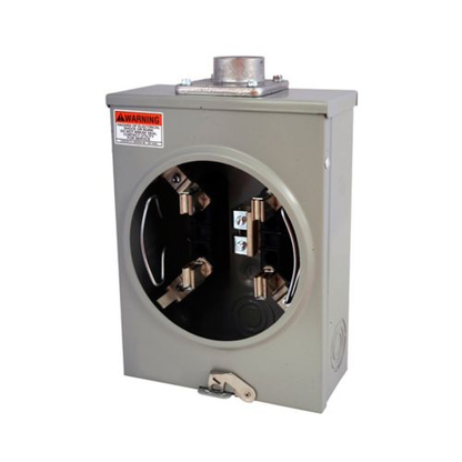 1-Gang 125A 600V Single-Phase Meter Socket 1004931BCH