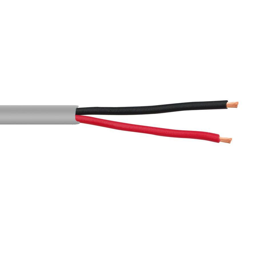 14/2-GY 2C/14 AWG STRANDED Security Audio Alarm Cable PVC GRAY- 1000 FT SPOOL