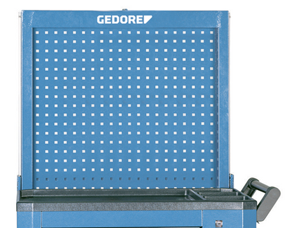1446169 - Liftable Perforated Metal Rear Wall for Tool Trolleys No. 2004
