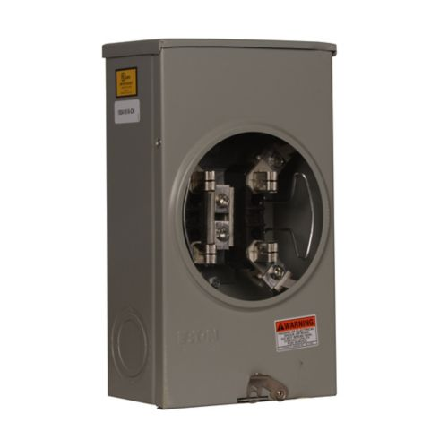 1-Gang 200A 600V Single-Phase Meter Socket With Horn Bypass 1004161ACH