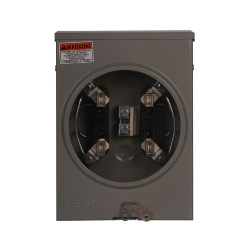 1-Gang 125A 600V Single-Phase Meter Socket 1006385BCH